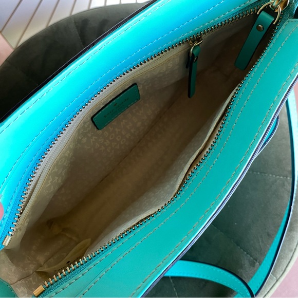 LIKE NEW Tiffany Blue Kate Spade Crossbody - Picture 5 of 5